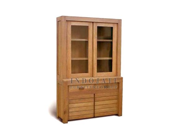 Teak Solid Wood Bookcase
