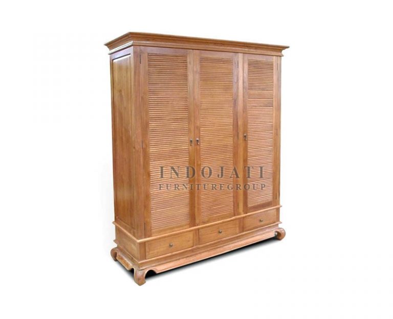 Solid Wood Antique Wardrobe, Solid Teak Wood Antique Wardrobe, Solid